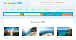 Desktop Screenshot of letovanje2018.com